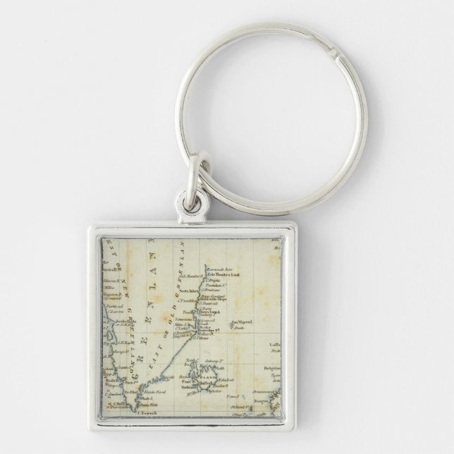 Seekarte, Polarmeere Schlüsselanhänger (Vorne)