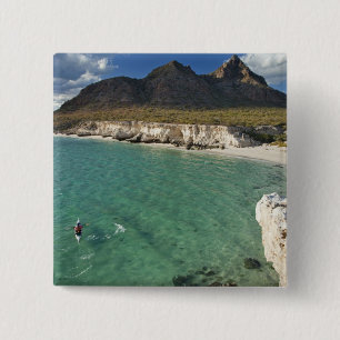 Seekayaker am Golf von Kalifornien in Isla Button