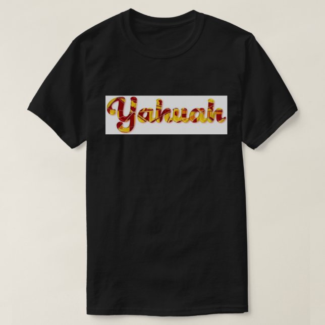 SEEKING YAHUAH WORD T-Shirt (Design vorne)