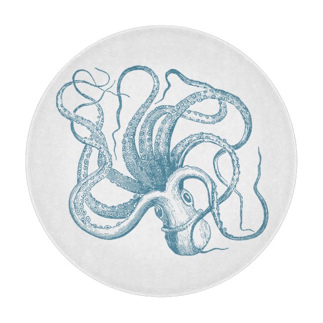 Seekrake Schneidebrett (Vorderseite)