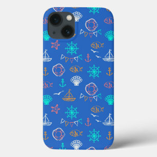 Seekreide, die Muster 1 zeichnet Case-Mate iPhone Hülle