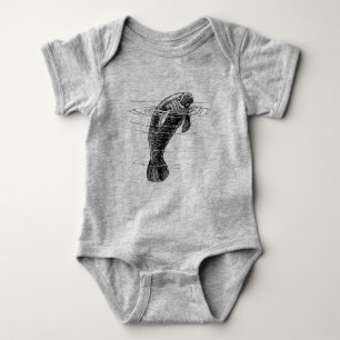 Seekuh-Baby-Bodyanzug Baby Strampler