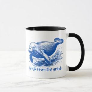 Seekuh-Kaffeetasse Tasse