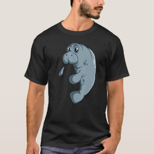 Seekuh Manatee Kinder Jungen Mädchen T-Shirt