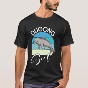 Seekuh Tier Dugong Mädchen Dugong T-Shirt