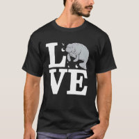 Seekuhliebhaber Florida-Seekuh Meeresleben Design