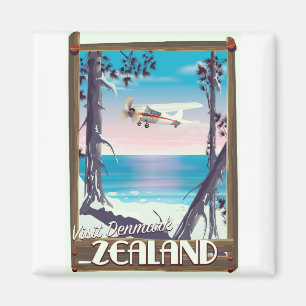 Seeland Dänemark Reiseplakat Magnet