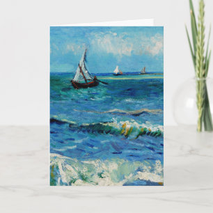 Seelandschaft bei Les Saintes-Maries Fine Art Karte