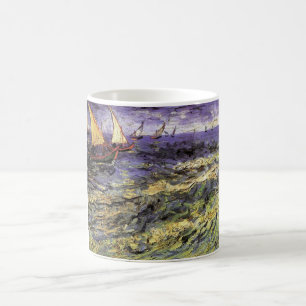 Seelandschaft bei Saintes-Maries von Vincent van G Kaffeetasse