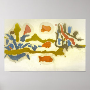 Seelandschaft mit Dünen - 1962 - Helen Frankenth Poster