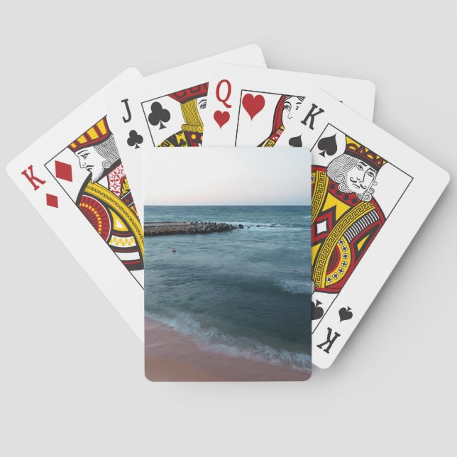 Seelandschaft Spielkarten (Rückseite)