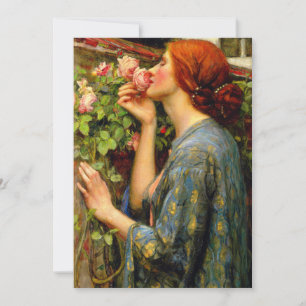 Seele der Rose John William Waterhouse Feiertagskarte
