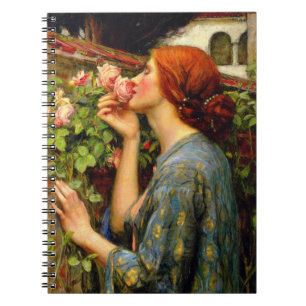 Seele der Rose John William Waterhouse Notizblock
