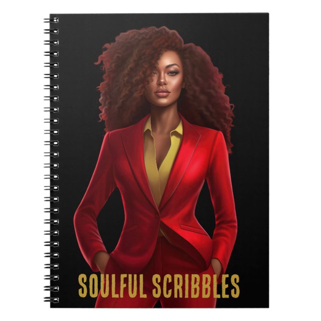 Seele Scribbles Journal Notizblock (Vorderseite)