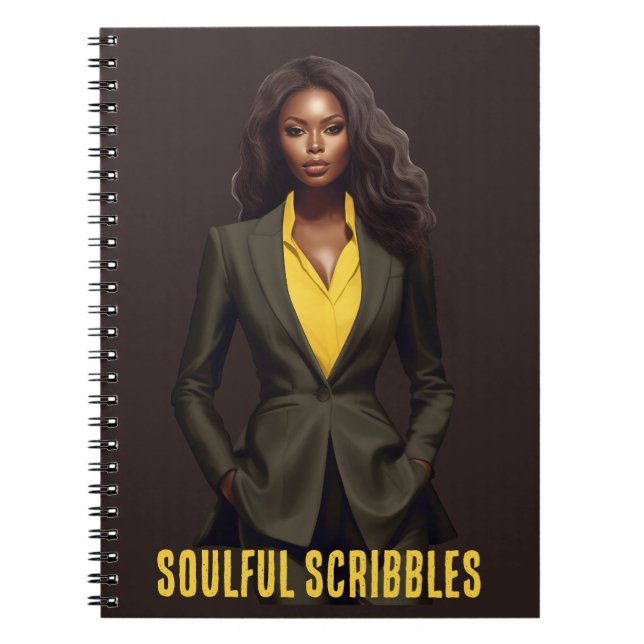 Seele Scribbles Journal Notizblock (Vorderseite)