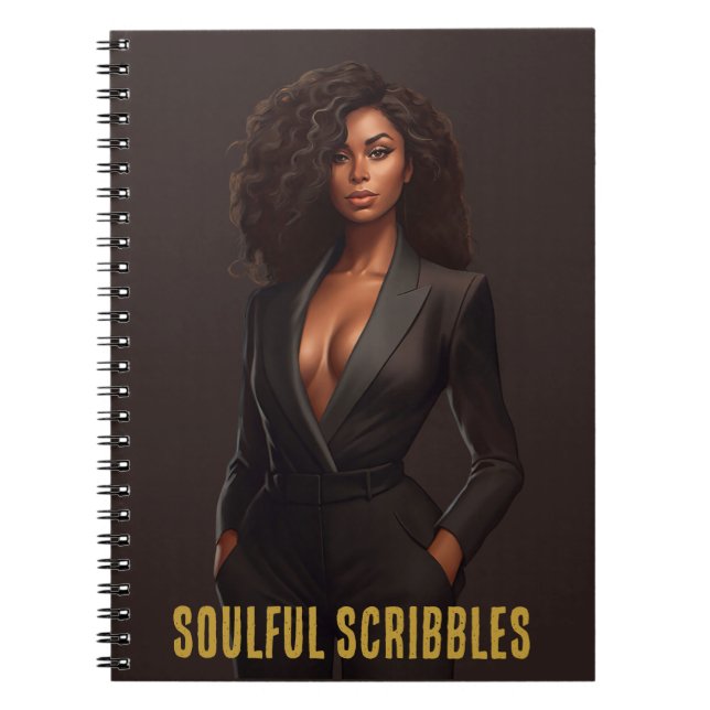 Seele Scribbles Journal Notizblock (Vorderseite)