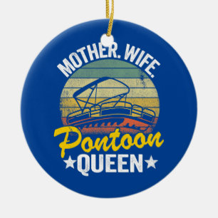 Seeleben Frauen Mama Mutter Ehefrau Pontoon Königi Keramik Ornament