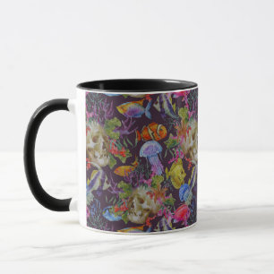 Seeleben-Schmutz-Muster Tasse
