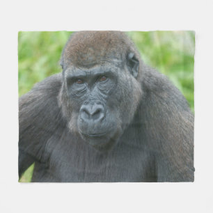Seelenaugen Gorilla Shufai Fleecedecke