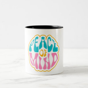 Seelenfrieden Zweifarbige Tasse