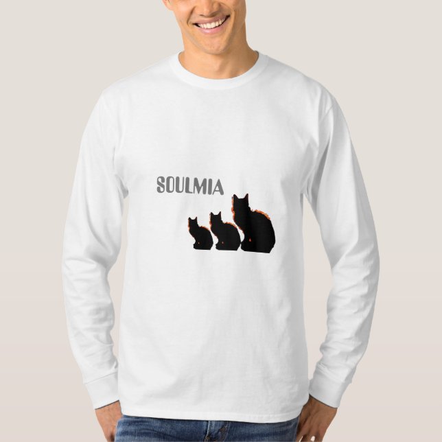 Seelenkatze T-Shirt (Vorderseite)
