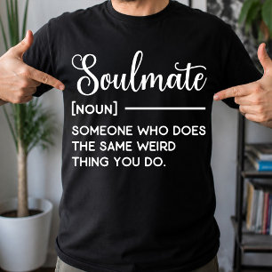 Seelenverwandte, die dasselbe komische Ding macht T-Shirt
