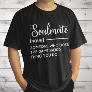 Seelenverwandte, die dasselbe komische Ding macht T-Shirt