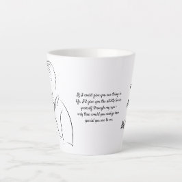 Seelenverwandte, Liebe Brief, Personalisiert Milchtasse