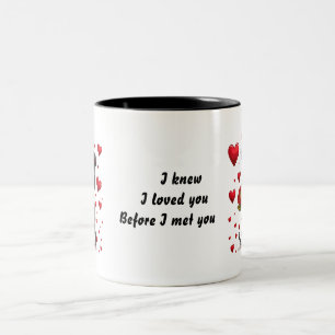🐶 Seelenverwandter Hund Zitat Cozy Geschenk Charm Zweifarbige Tasse