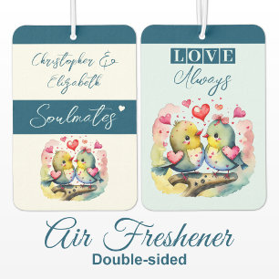 Seelenvögel Liebe immer blau Autolufterfrischer