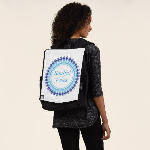 Seelenvolle Vibes Mandala Rucksack