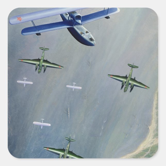 Seeleute, 1933 quadratischer aufkleber (Vorderseite)