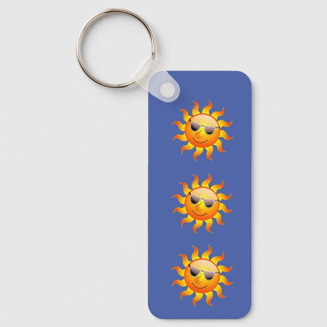 Seelliche Sonne Schlüsselger Schlüsselanhänger (Vorderseite)