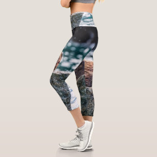 Seelöwe in der Auferstehungsbucht, Alaska Capri Leggings