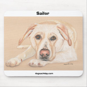 Seemann, dogeachday.com mousepad