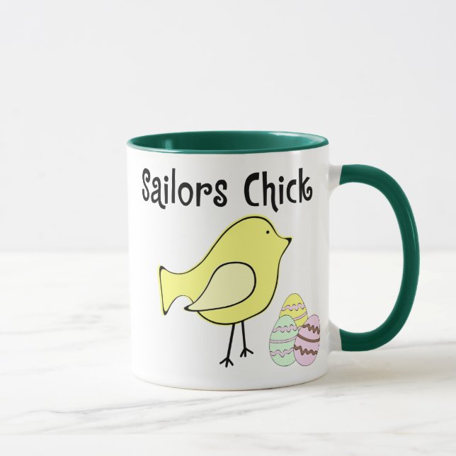 Seemann-Küken Tasse (Rechts)