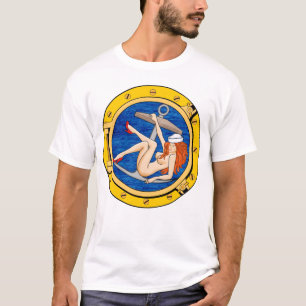 Seemann-Mädchen T-Shirt