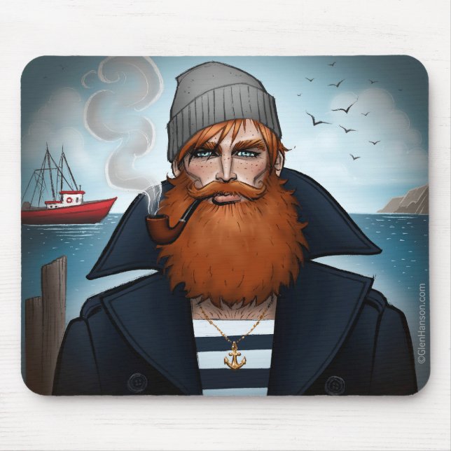 "Seemann-" Mausunterlage durch Schlucht Hanson Mousepad (Vorne)