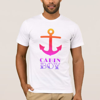 Seemann-Seeanker-Marine-Kabinen-Jungen-Humor T-Shirt