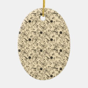 Seemannjerry-Muster Keramikornament