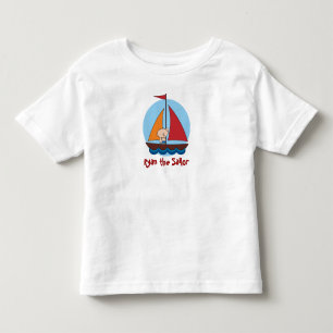 Seemannkind auf einem Yacht T - Shirt
