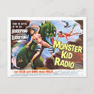 Seemannskarte aus dem Monster Kid Radio Postkarte