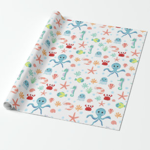 Seemannskörper Geschenkpapier