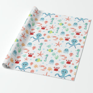 Seemannskörper Geschenkpapier