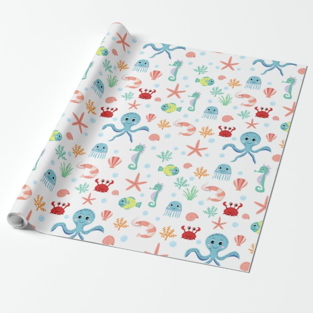 Seemannskörper Geschenkpapier (Ungerollt)