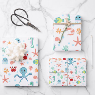 Seemannskörper Geschenkpapier Set