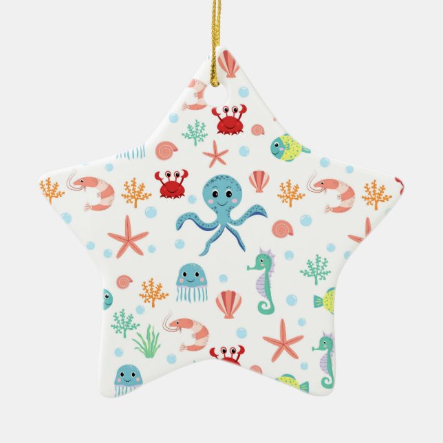 Seemannskörper Keramik Ornament (Vorne)