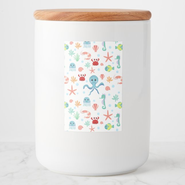 Seemannskörper Lebensmitteletikett (Vorderseite)