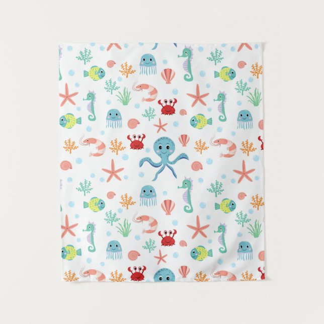 Seemannskörper Wandteppich (Vorderseite)