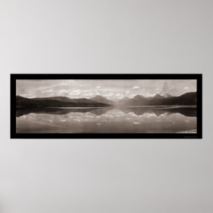 Seemcdonald-Gletscher-Foto 1915 Poster